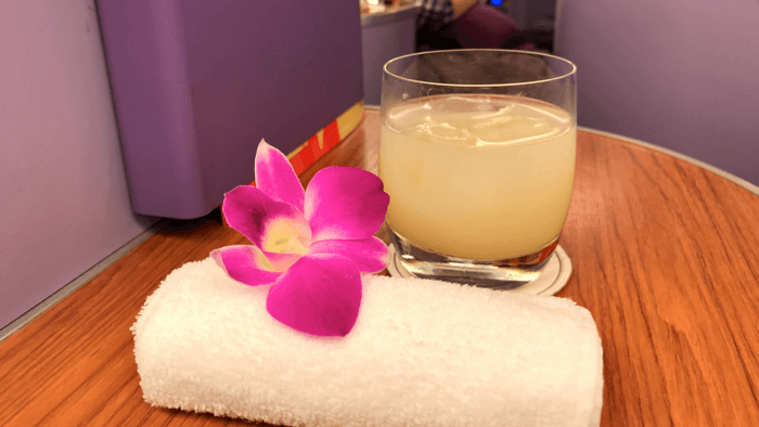 รีวิว business class Thai airways