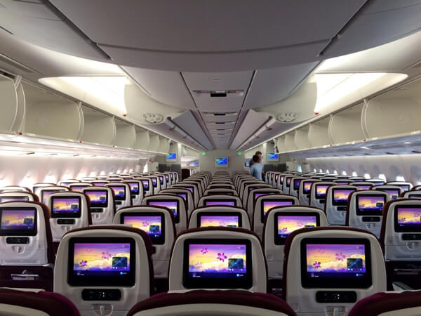 thai Airways economy class