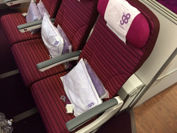 thai Airways economy class A350 รีวิว