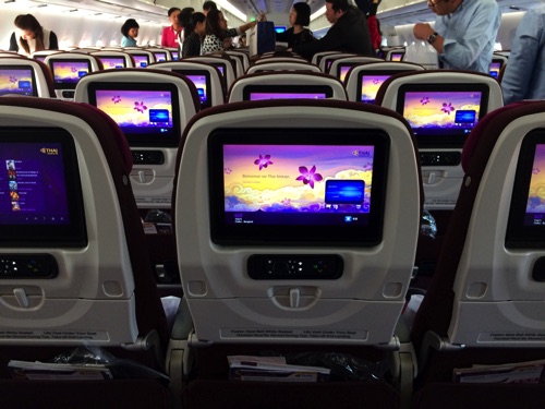 รีวิว Economy Thai Airways