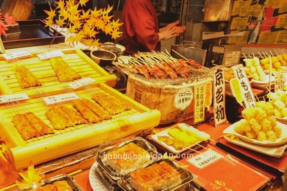 ร้านอร่อย nishiki market kyoto