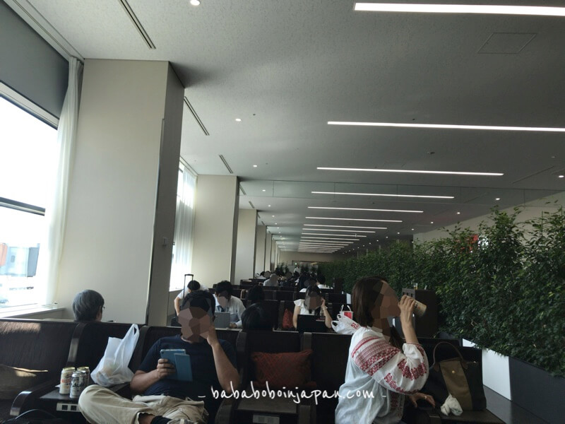 JAL sakura Lounge รีวิว