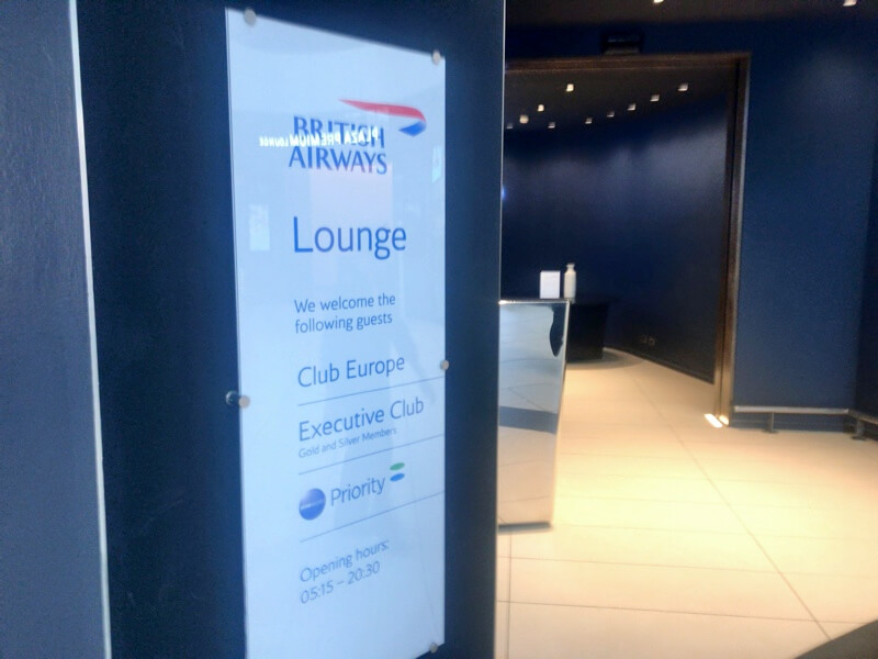 British Airways Lounge