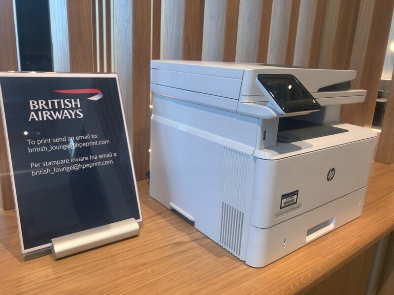 British Airways Lounge  รีวิว