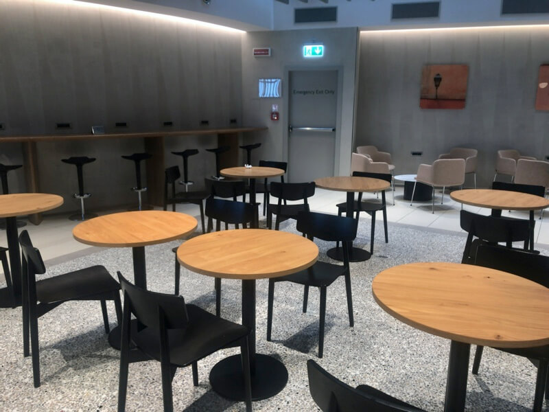 British Airways Lounge  Rome รีวิว