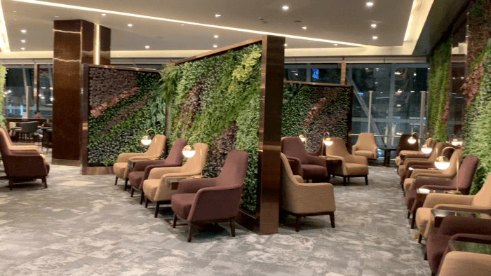 Royal orchid lounge Suvarnabhumi Bkk